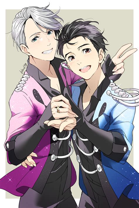 yuri katsuki and victor nikiforov.